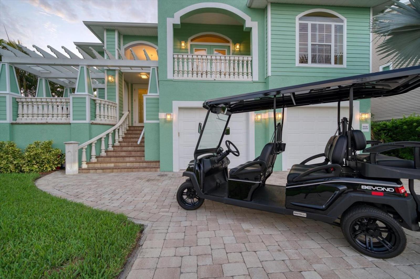 Waterfront Luxury W/ Heated Salt Pool & Golf Cart Villa Clearwater Beach Exterior photo